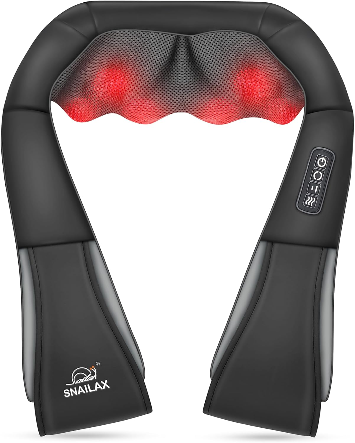 Neck Massager with Heat -Shiatsu Back Massager,Shoulder Massager,Christmas Gifts for Mom,Dad,Pillow Massagers for Neck and Back,Leg,Foot