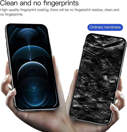 4X for Iphone 16 15 14 13 12 11 Pro Max Privacy Tempered GLASS Screen Protector